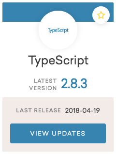 typescript 2.9.2 update