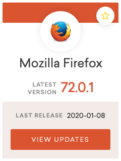 Mozilla Firefox 72.0.1 release notes